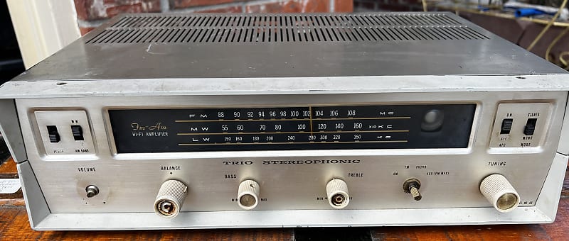 Kenwood TRIO Stereophonic WE-8S 1966 - Silver | Reverb