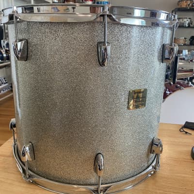 YAMAHA Absolute Air Seal System 16”x14”  2000 Sliver Sparkles image 4