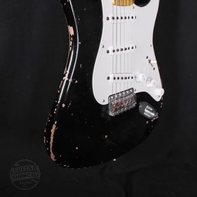 Fender 2006 Masterbuilt Blackie Replica Stratocaster [Dennis Galuszka] image 6
