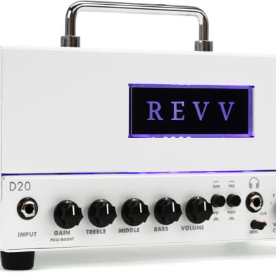 Revv D20 20-/4-watt Tube Head - White image 1