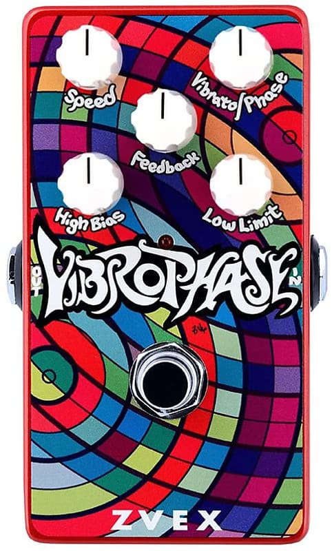 ZVEX VIB - Vertical Vibrophase Phaser Guitar Effects Pedal | Reverb