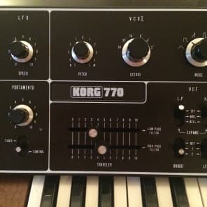 Korg Rare - Vintage 770 Analog Synthesizer - Beastly lil synth! image 5