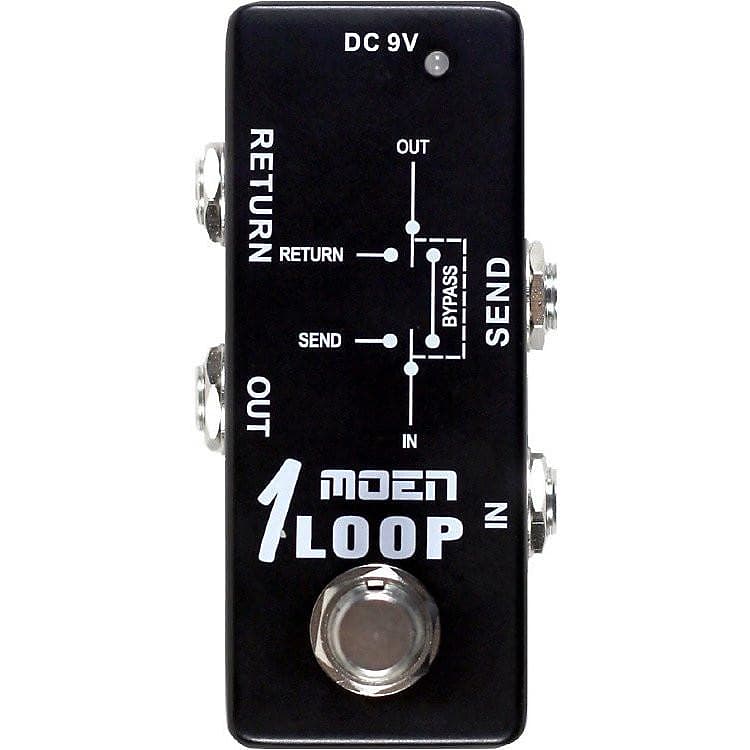MOEN NLP1 - 1Loop - Mini Guitar Single Loop Routing Pedal - Routing Effects image 1