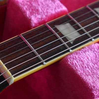 CLEAN 1980 Tokai Love Rock LS-60 Cherry Sunburst w/Lifton Style Hardcase, Made in Japan, MIJ, Lawsuit image 15