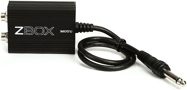 MOTU ZBox 1-channel Passive Guitar Direct Box image 1