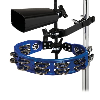 Latin Percussion LP160NY-K Cyclops Tambourine with City Cowbell and Mount Pack