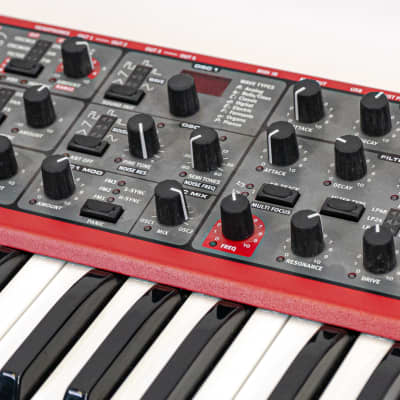Nord Lead 4 49-Key 20-Voice Polyphonic Keyboard Synthesizer with Manual image 4