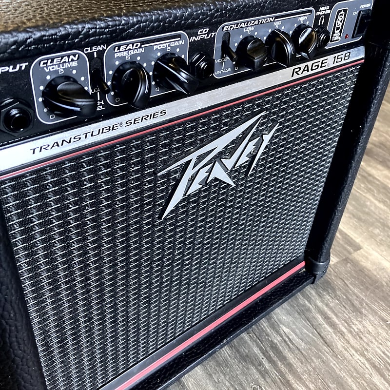 Peavey Rage 158 III TransTube Series 15-Watt 1x8 Guitar Combo | Reverb