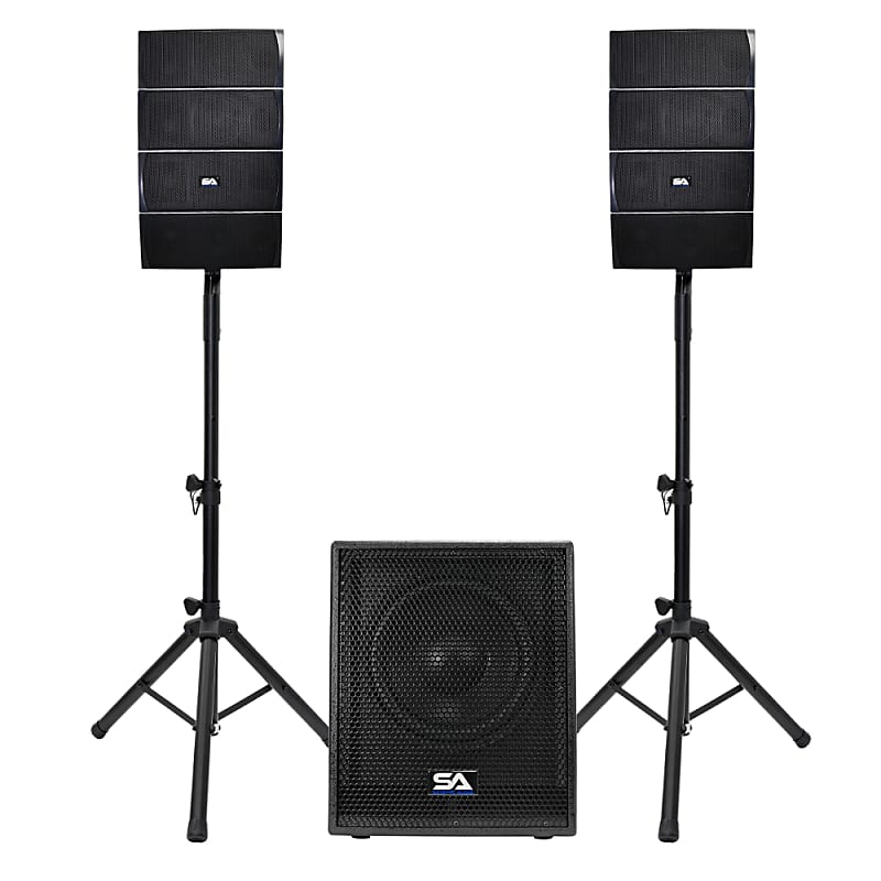 Flex-812 - Powered Line Array Speaker System - 12