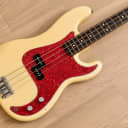 1996 Fender Precision Bass '62 Vintage Reissue PB62-70US Olympic White w/ USA Pickup, Japan MIJ