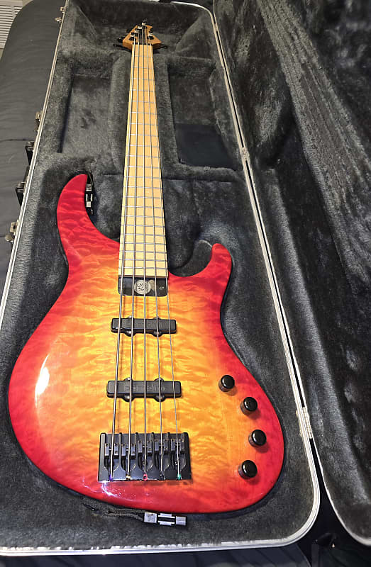 Modulus Genesis 5 Bass Sunburst | Reverb