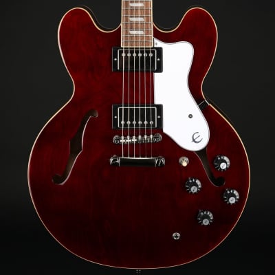 Epiphone Noel Gallagher Riviera in Dark Red Wine with Case for sale