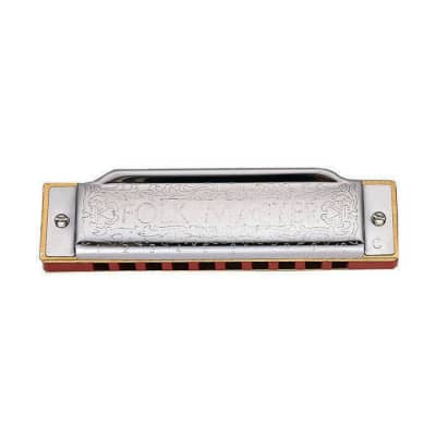 Suzuki FolkMaster Diatonic 10-Hole Harmonica - Key of D image 4