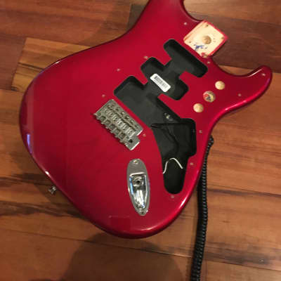 Lightweight Paulownia 2lb 15oz Fender Stratocaster Body Cherry Burst |  Reverb