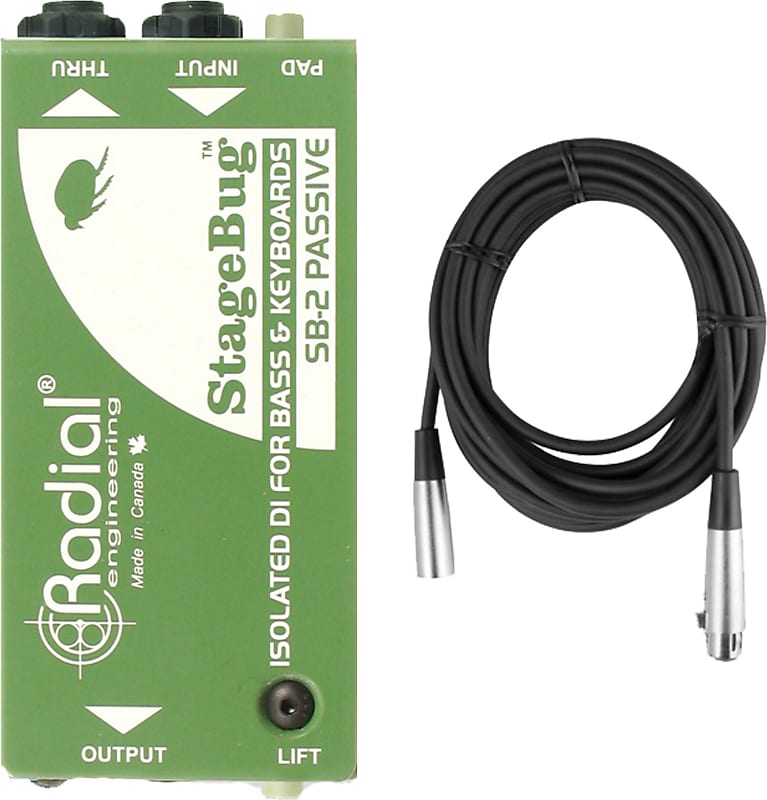 Radial StageBug SB-2 Passive Direct Box | FrontEndAudio.com