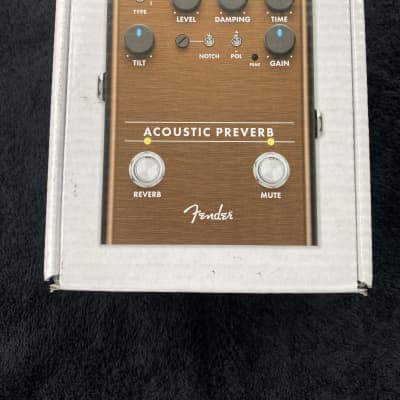Fender Acoustic Preverb 2020 - Present - Brown image 2