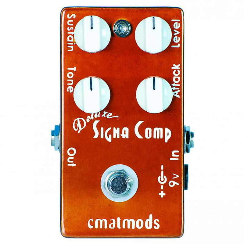 CMAT Mods Deluxe Signa Comp Compressor Guitar Effects Pedal image 1