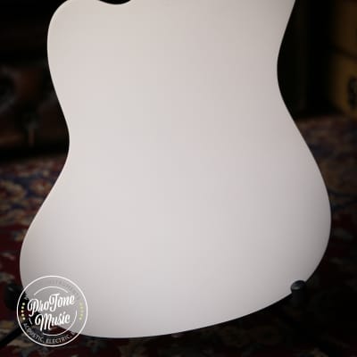 Vintage Revo Series Surfmaster Quad Metallic White | Reverb