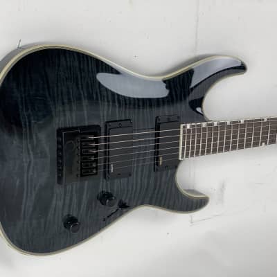 ESP LTD MH-1000 Evertune ET FM See Thru Black B-STOCK Electric Guitar MH 1000 STBLK - KOREA image 10