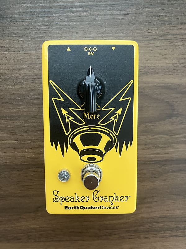 EarthQuaker Devices Speaker Cranker Overdrive V2 2017 - 2021 - Yellow / Black Print | Reverb