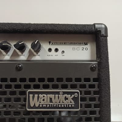 Warwick  BC-20 portable bass combo amplifier image 5