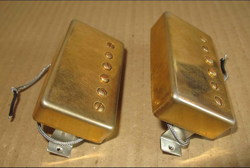 Gibson Custom Shop【Custom Bucker】Gold Custombucker Matched Set - Gold | Gibson Pickups | Wildwood