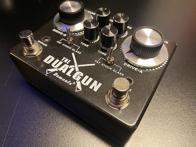 Pedal Demonfx DualGun NO TALK - King Tone The Duellist clone