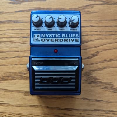 DOD FX102 Mystic Blues Overdrive - Pedal on ModularGrid