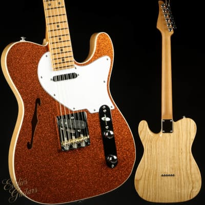 Suhr Eddie's Guitars Exclusive Custom Classic T Roasted - Orange Sparkle for sale