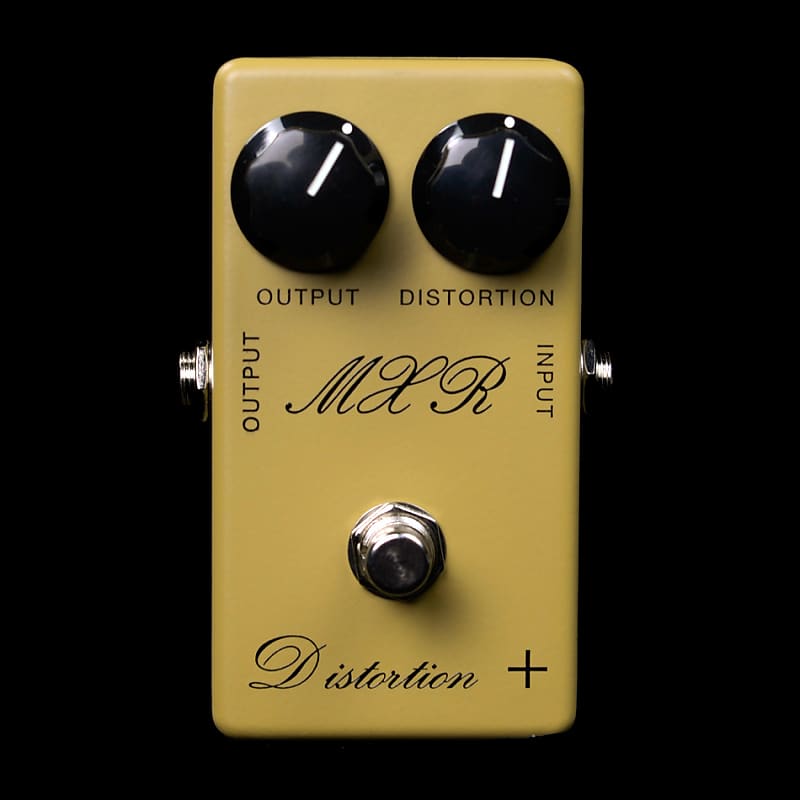 MXR CSP104 Script Logo Distortion + Vintage Reissue