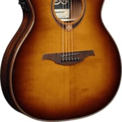 LAG T118ASCE-BRS Tramontane Audit Slim Cutaway Acoustic-Electric Guitar. Brown Shadow T118ASCE-BRS-U for sale