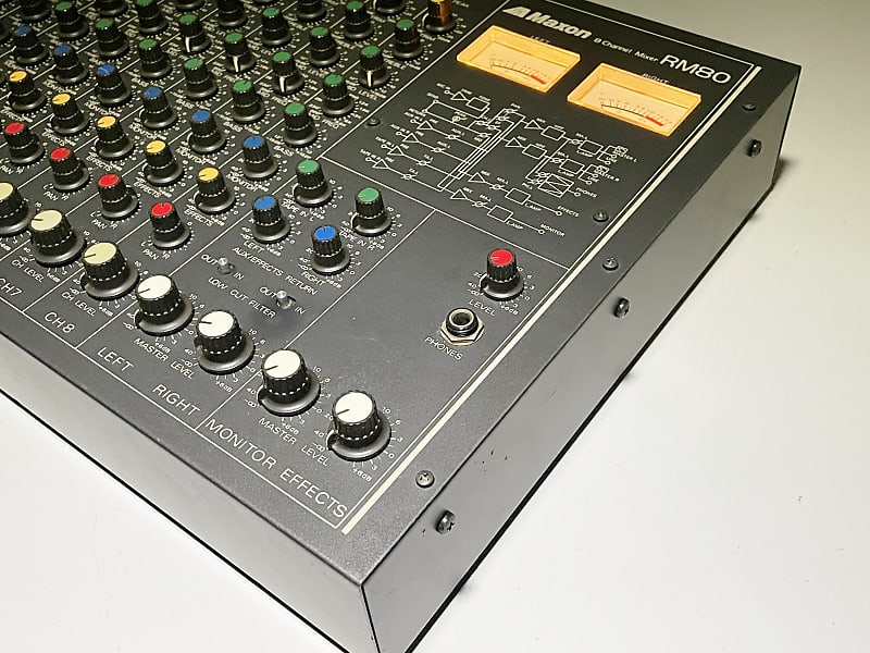 Maxon (Ibanez) RM-80 8-channel Mixer Vintage | Reverb