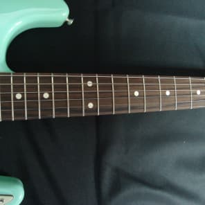 Fender 60's reissue Strat 2014 Surf Green image 8