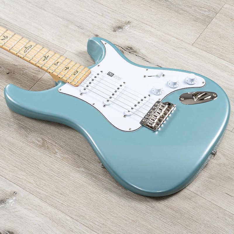 PRS Paul Reed Smith John Mayer Silver Sky Maple Guitar, Maple Fretboard, Polar Blue 2023 image 1
