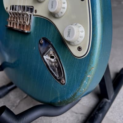 Revelator Guitars - 60s SuperKing S-Style - Lake Placid Blue - #62197 image 6