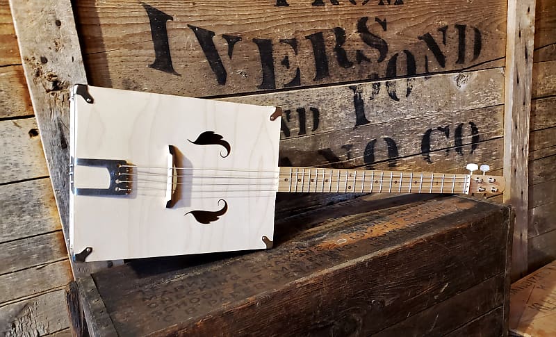The "Mountain Tenor" 4-string Acoustic DIY Box Guitar Kit image 1