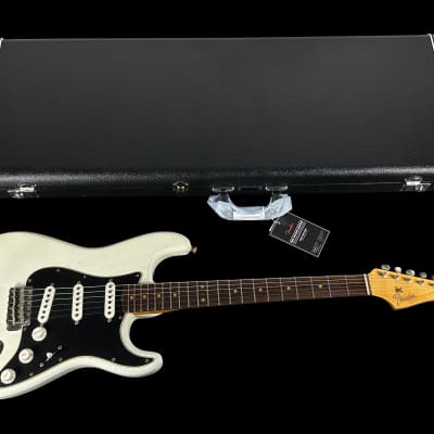 2022 Fender Stratocaster Custom Shop Post Modern Dual Mag II Strat Journeyman Relic ~ Olympic White image 11