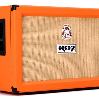 Orange PPC212 - 120-watt 2x12" Cabinet - Orange  Bundle with Orange Dual Terror 30/15/7-watt 2-channel Tube Head image 3
