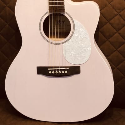 Cort JADECLASSICPPOP Jade Classic Series Venetian Cutaway Mahogany 6-String Acoustic-Electric Guitar image 16