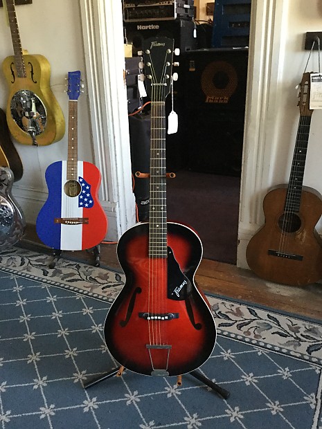 Framus Studio 5/51 Archtop Acoustic Guitar 1960's Redburst
