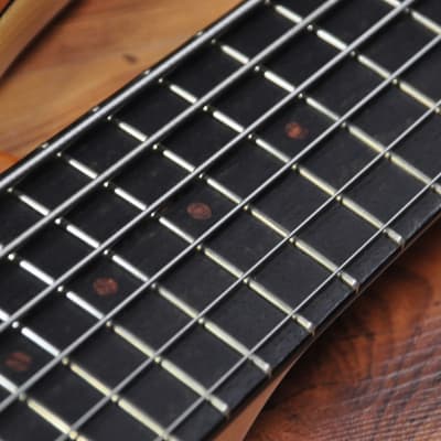 Fodera Emperor Std Limited Doctorbass Edition 6 string Ebony board 17.5mm Figured Redwood top image 11
