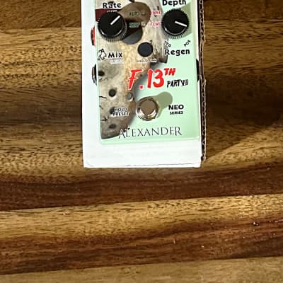 Reverb.com listing, price, conditions, and images for alexander-pedals-f-13-flanger