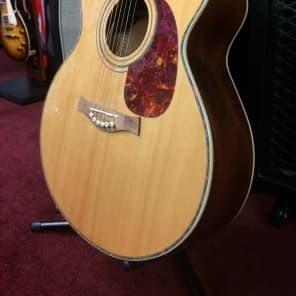 Giannini <GF-4SCEL> Natural Gloss Finish Acoustic-Electric Guitar Very RARE! image 4