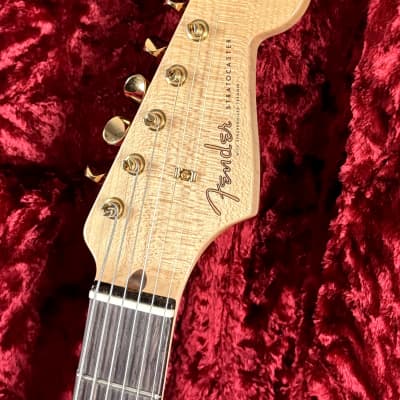 Fender Custom Shop 1957 NOS Stratocaster 2017 - Charcoal Frost Metallic with Gold Hardware image 11