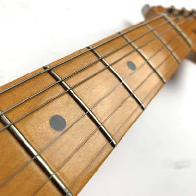 Fender U.S. Vintage '57 Stratocaster 1996 - Black W Brown Fender case image 9
