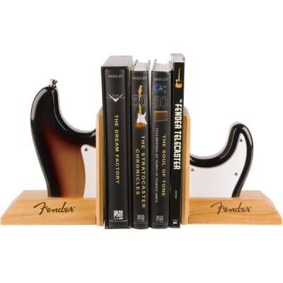 Fender Stratocaster Body Bookends - Sunburst image 1
