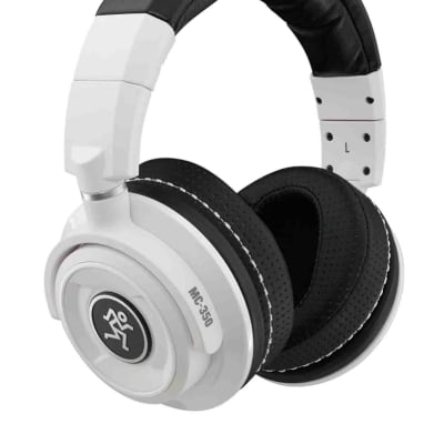 B-Stock:Mackie MC-350 Professional Closed-Back DJ Headphones - White image 2
