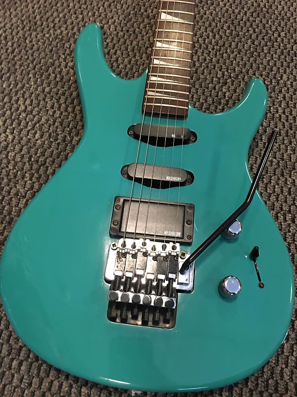 Washburn G-5V 80s Teal Shredder! | Reverb