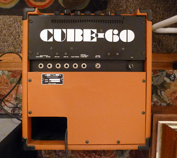 Vintage 1981 Roland Cube-60, 80s Orange MIJ | Reverb