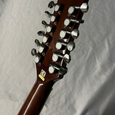 Carlo Robelli SD-120-12 Dreadnaught Acoustic Guitar 12 String 2000s - Sunburst image 17